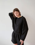 Easy Summer Sweatshirt - Black
