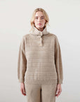 Quilted Anorak - Oatmeal