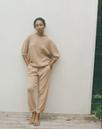 Lace Tee Woman - Sand