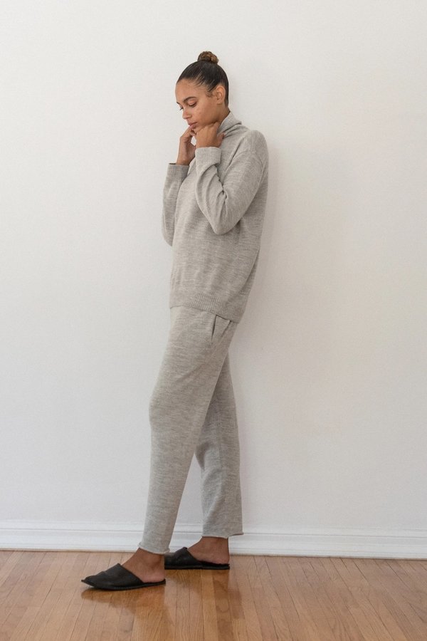 Lounge Turtleneck Woman - Heather