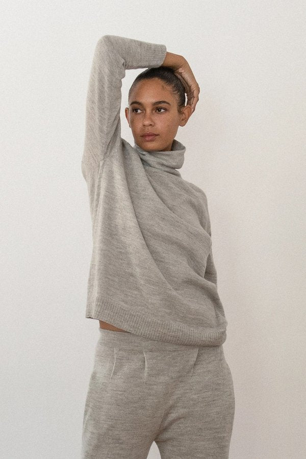 Lounge Turtleneck Woman - Heather