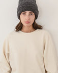 Rib Hat Woman - Charcoal