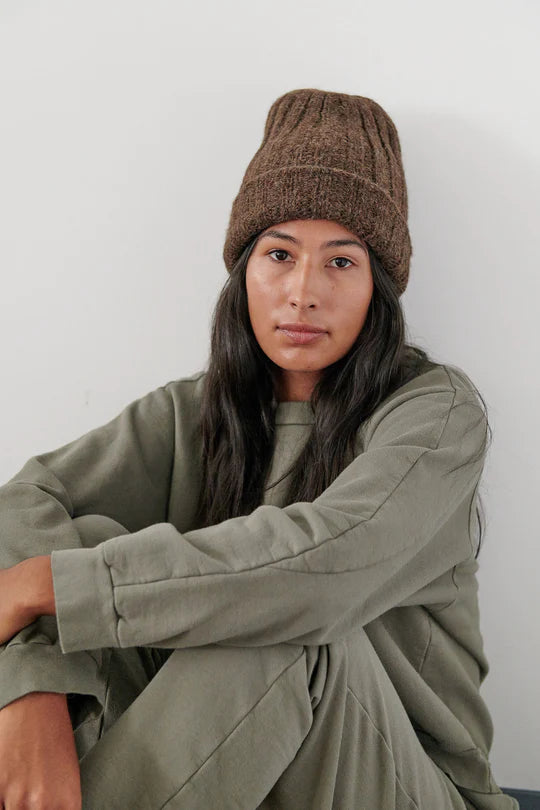 Rib Hat Woman - Earth
