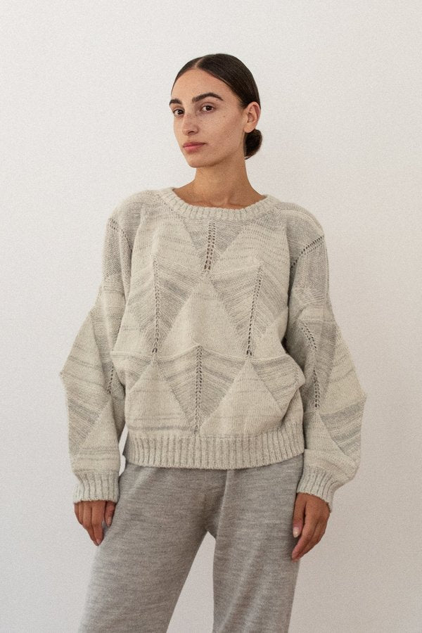 Shell Pullover Woman - Cloud