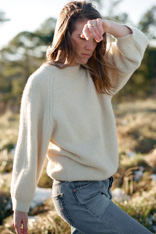 Sweatshirt Sweater Woman - Natural