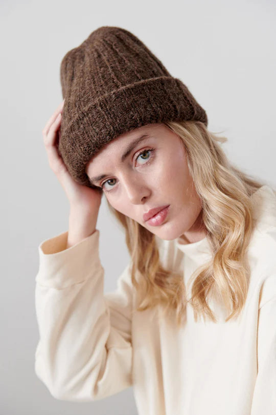 Rib Hat Woman - Earth