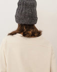 Rib Hat Woman - Charcoal