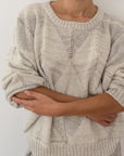 Shell Pullover Woman - Cloud