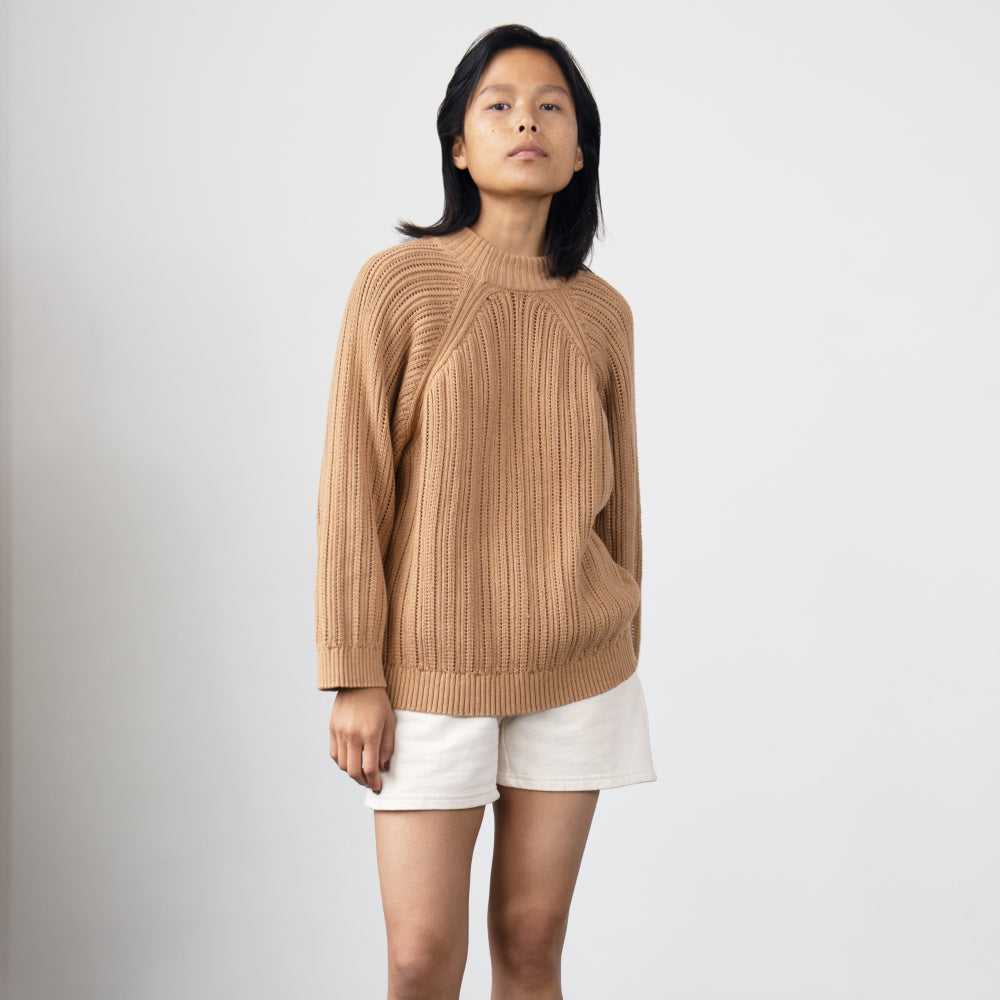 Women&#39;s Sweatshirt Sweater - Oatmeal